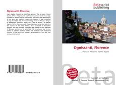 Buchcover von Ognissanti, Florence