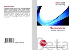 Capa do livro de Rhabdomantis 
