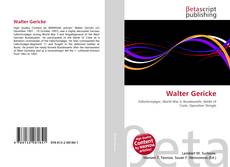 Copertina di Walter Gericke