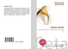 Capa do livro de Walter Gerth 