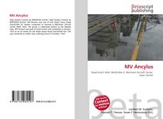 Capa do livro de MV Ancylus 