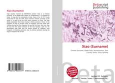 Portada del libro de Xiao (Surname)