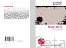 Couverture de Rhabdoderma