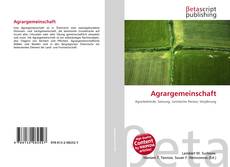 Copertina di Agrargemeinschaft