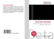 Copertina di Saint-Jean-des-Bois