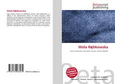 Capa do livro de Wola Rębkowska 