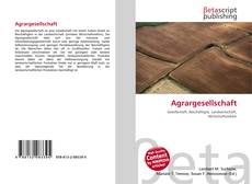 Agrargesellschaft的封面