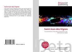 Buchcover von Saint-Jean-des-Vignes