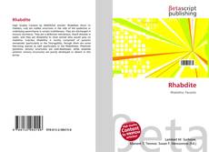 Capa do livro de Rhabdite 