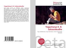 Couverture de Yogacharya K. B. Sahasrabudhe