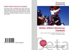 Copertina di Walter Gilbert (American Football)