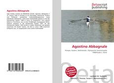 Обложка Agostino Abbagnale
