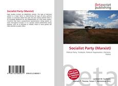 Обложка Socialist Party (Marxist)