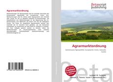 Agrarmarktordnung kitap kapağı