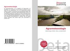 Agrarmeteorologie kitap kapağı