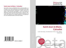 Saint-Jean-le-Blanc, Calvados kitap kapağı