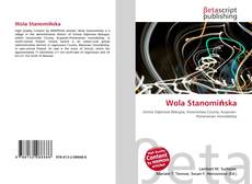Wola Stanomińska kitap kapağı