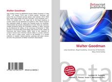 Portada del libro de Walter Goodman