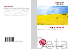 Couverture de Agrarrohstoff