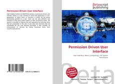 Portada del libro de Permission Driven User Interface