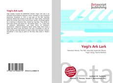 Portada del libro de Yogi's Ark Lark