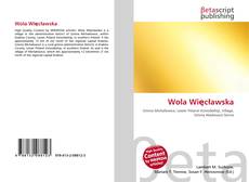 Capa do livro de Wola Więcławska 