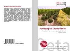 Podocarpus Drouynianus kitap kapağı