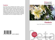 Capa do livro de Paederia 