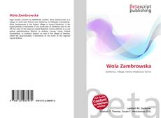 Buchcover von Wola Zambrowska