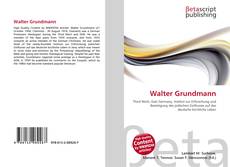 Portada del libro de Walter Grundmann