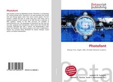 Portada del libro de Photofont