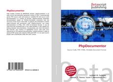 Buchcover von PhpDocumentor