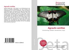 Buchcover von Agraulis vanillae