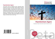 Couverture de Paenitentiam Agere