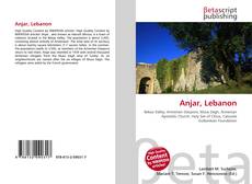 Buchcover von Anjar, Lebanon