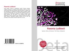 Copertina di Paeonia Ludlowii