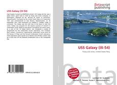 Portada del libro de USS Galaxy (IX-54)