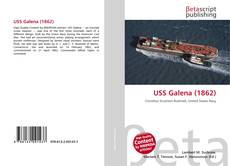 Portada del libro de USS Galena (1862)