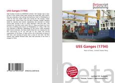 Portada del libro de USS Ganges (1794)