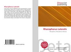Buchcover von Rhacophorus Lateralis
