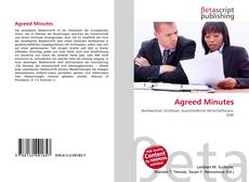 Buchcover von Agreed Minutes