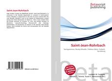 Buchcover von Saint-Jean-Rohrbach