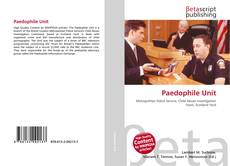 Paedophile Unit的封面