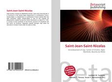 Buchcover von Saint-Jean-Saint-Nicolas