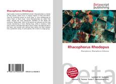 Rhacophorus Rhodopus的封面