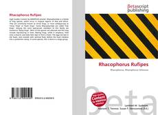 Buchcover von Rhacophorus Rufipes