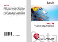 Capa do livro de Lenggong 