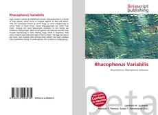 Buchcover von Rhacophorus Variabilis