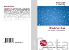 Buchcover von Rhadamanthus