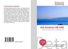 USS Gendreau (DE-639)的封面